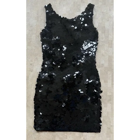 Vintage Anne Klein II Vintage Sequin Cocktail Dress Shrug Set Size SP NWT $700 - Picture 13 of 13
